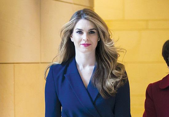 Bà Alyssa Farah, Giám đốc Truyền thông Nhà Trắng đã quyết định từ chức. Ảnh: AP