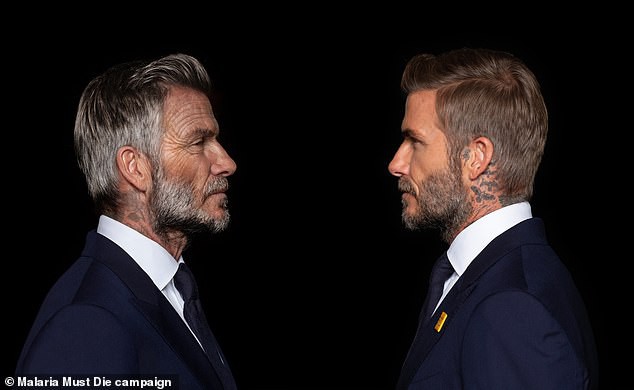 David Beckham bất ngờ hóa ông lão 70 tuổi - 3