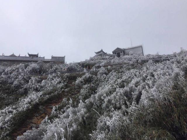 Tin tức trong ngày - Tin tức 24h qua: Đỉnh Fansipan xuất hiện băng giá