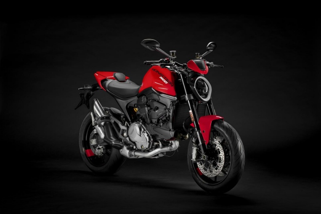 Ác quỷ 2021 Ducati Monster lộ diện, mạnh 111 mã lực - 1