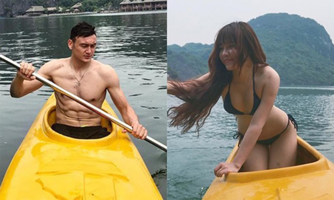 Yến Xuân vướng tin đồn hẹn hò với Đặng Văn Lâm từ đầu tháng 9/2018 khi loạt ảnh chụp cả hai đi chèo thuyền kayak tại một khu du lịch ở Hải Phòng.
