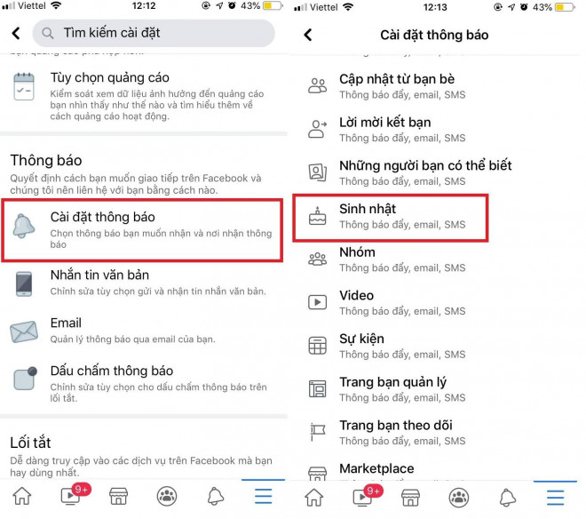 Cách tắt thông báo sinh nhật trên Facebook cực đơn giản - 3