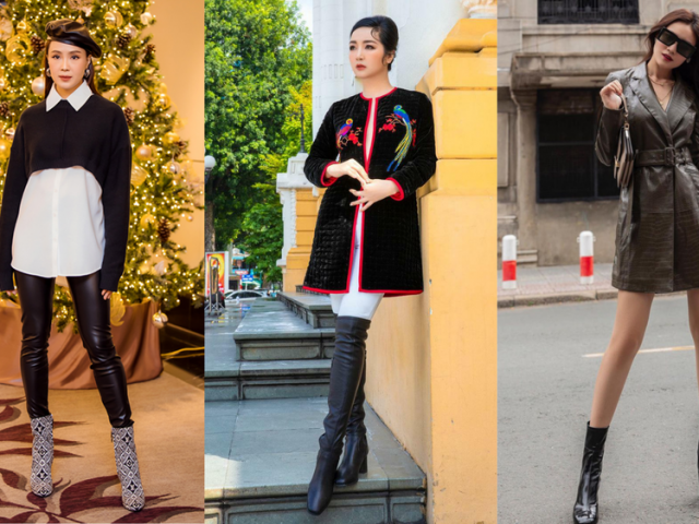 Thời trang - Hoa hậu Giáng My lăng xê mốt áo chần bông sặc sỡ, Hồng Diễm 'đổi gió' với style cá tính