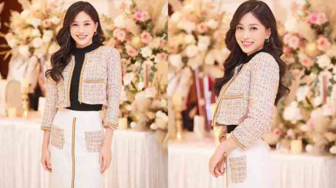 Hoa hậu Giáng My lăng xê mốt áo chần bông sặc sỡ, Hồng Diễm &#39;đổi gió&#39; với style cá tính - 2