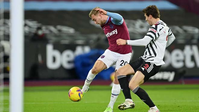 Video West Ham - MU: Thế trận bế tắc, cay đắng bàn thua (H1) - 1