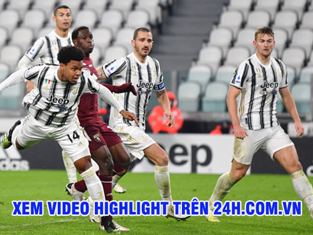 Bóng đá - Video Juventus - Torino: Cú sốc đầu trận, "vỡ òa" phút áp chót
