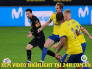 Bóng đá - Video Cadiz - Barcelona: Hàng thủ sai lầm, Messi bất lực