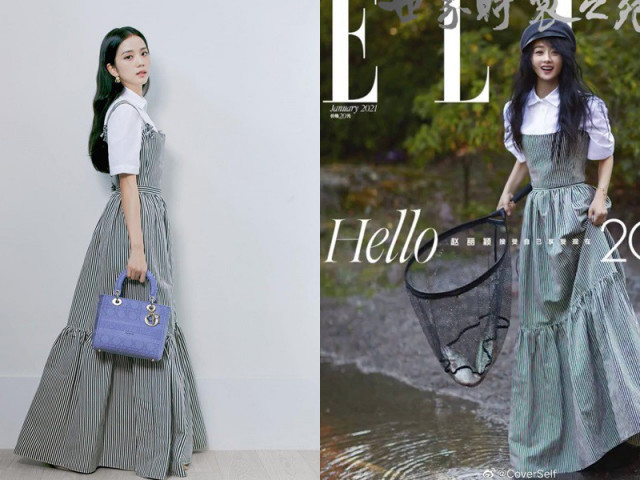 Thời trang - Cùng là “nàng thơ Dior” nhưng Triệu Lệ Dĩnh và Jisoo (BLACKPINK) lại hiếm khi đụng hàng