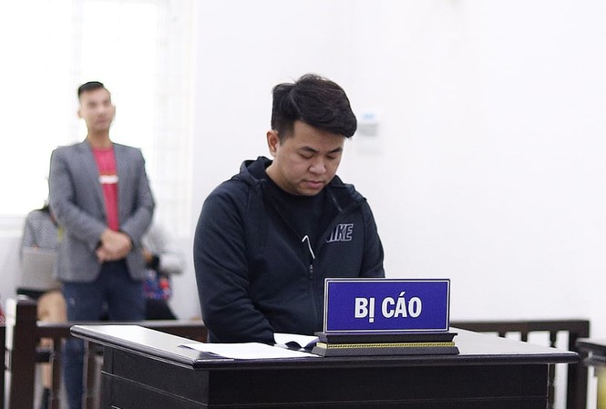 Bị cáo Nguyễn Đức Nghĩa - nguyên cán bộ Công an phường Hàng Bài.