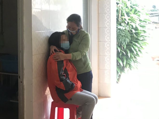 Chị Thảo khi ở&nbsp;Gia Lai