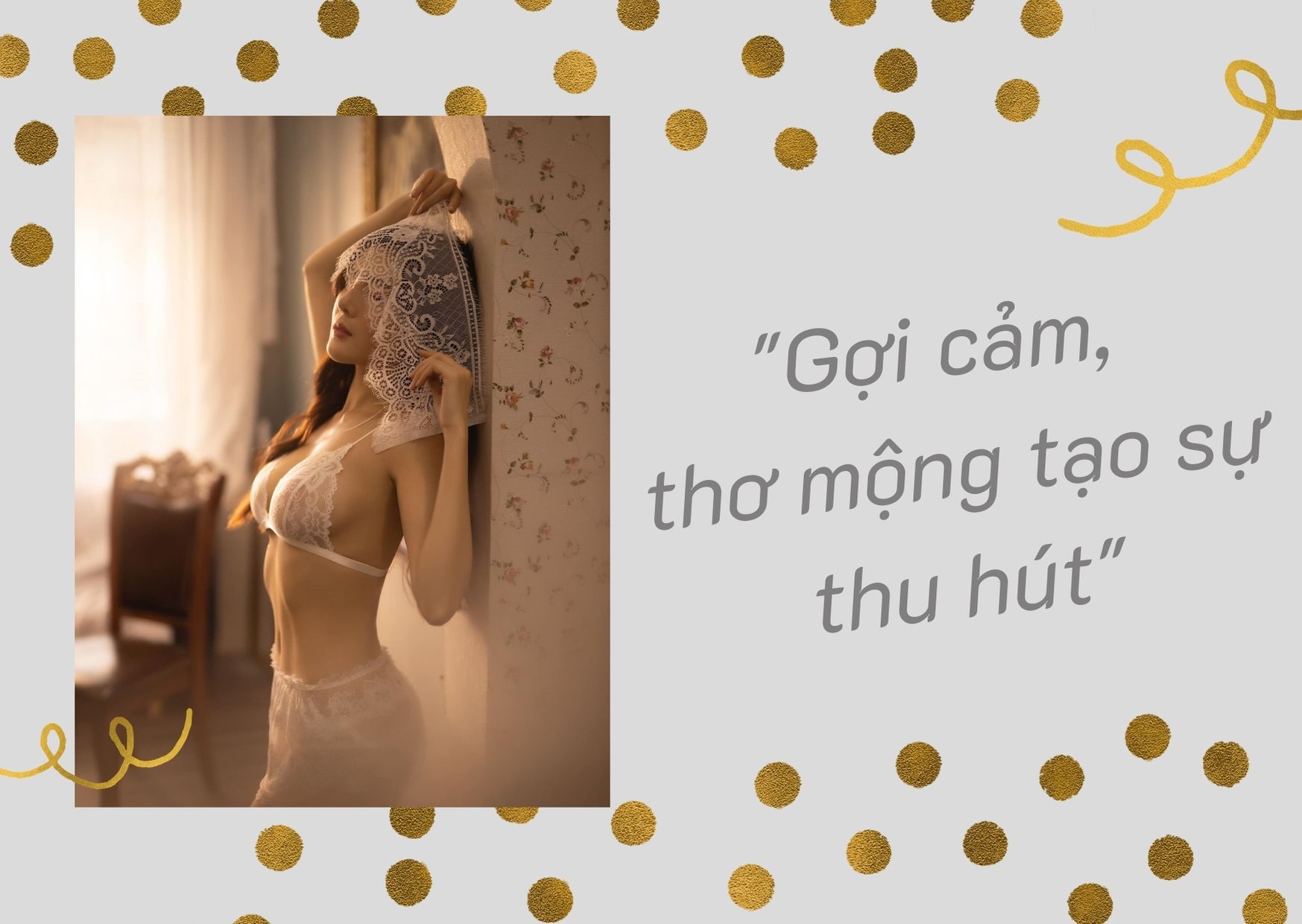 Lilly Luta: &#34;Họ nhận xét tôi sexy là đúng, tôi thấy mình đẹp nên muốn lưu giữ &#34; - 4