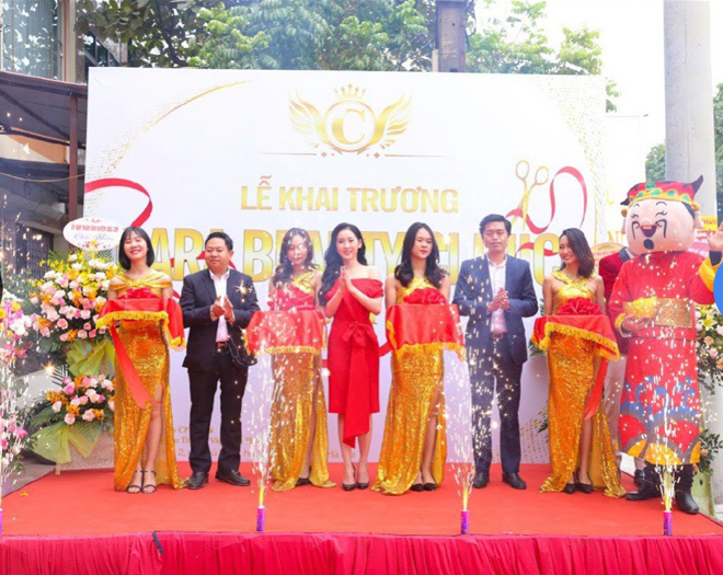 Á hậu Xuân Quỳnh ra mắt thương hiệu Cara Beauty Clinic tại Hà Nội - 3