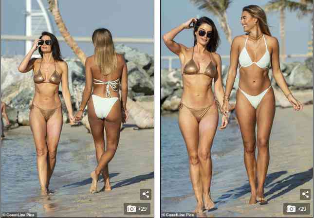 Arabella Chi nóng bỏng gây 'chao đảo' với bikini bé xíu ở biển - 5