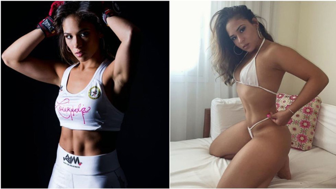 Người đẹp MMA cởi đồ cổ vũ 2 CLB đánh nhau, như “đổ thêm dầu vào lửa” - 4