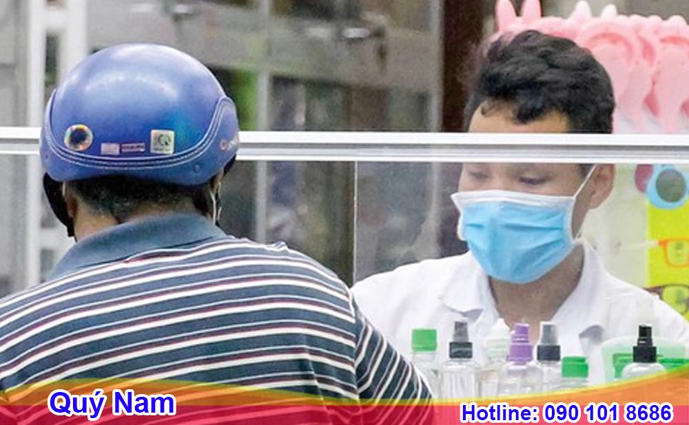 Đơn hàng của khách được khử trùng covid khi đến tay người nhận tại Mỹ