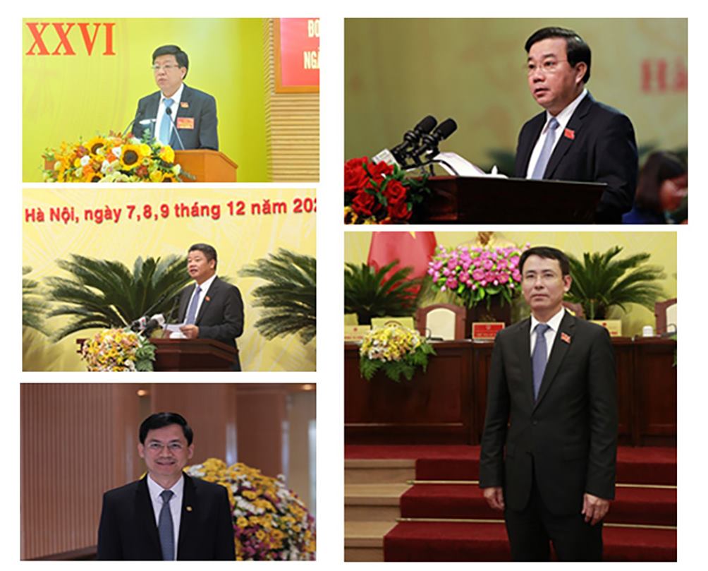 5 tân Phó chủ tịch UBND TP.Hà Nội nhiệm kỳ 2016-2021