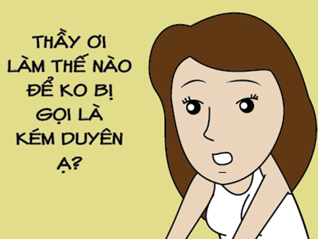 Tranh vui - "Ba không hất" để không bị gọi là... kém duyên