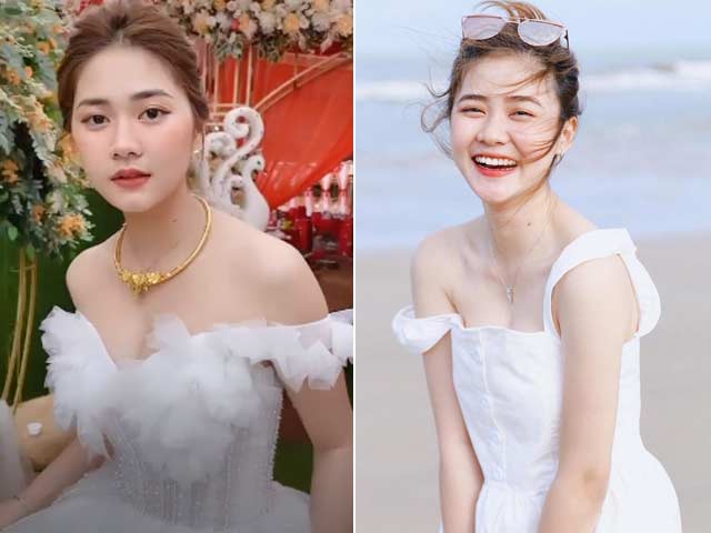 Bạn trẻ - Cuộc sống - Cô dâu hot girl "vui như bắt được vàng" vì cưới được người yêu cũ