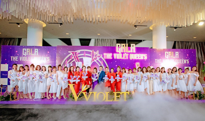 Mỹ phẩm Violet tổ chức sự kiện ra mắt hoàng tráng với chủ đề The Violet Queen Gala - 6
