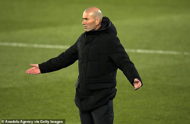 Zidane hài lòng với kết quả mà Real đạt được