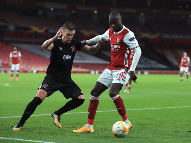 Bóng đá - Trực tiếp bóng đá Dundalk - Arsenal: Tưng bừng "mưa" bàn thắng (Hết giờ)