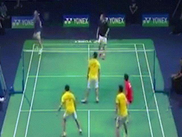 Thể thao - Mãn nhãn cầu lông 3 đấu 3 "triệu view": 6 huyền thoại dùng cả kung-fu