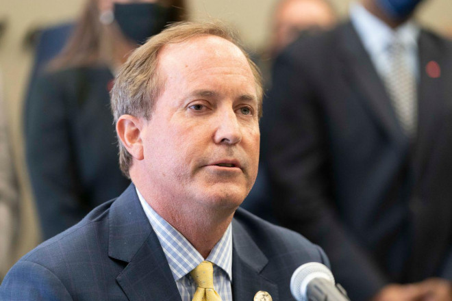 Ông Ken Paxton. Ảnh: BOB DAEMMRICH/ZUMA PRESS