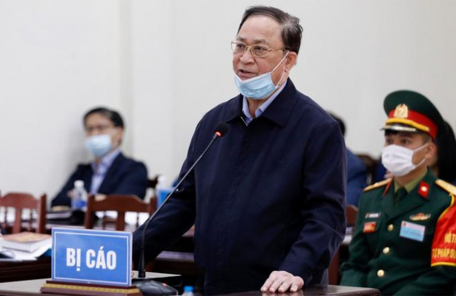 Ông Nguyễn Văn Hiến tại phiên toà phúc thẩm - Ảnh: TTXVN