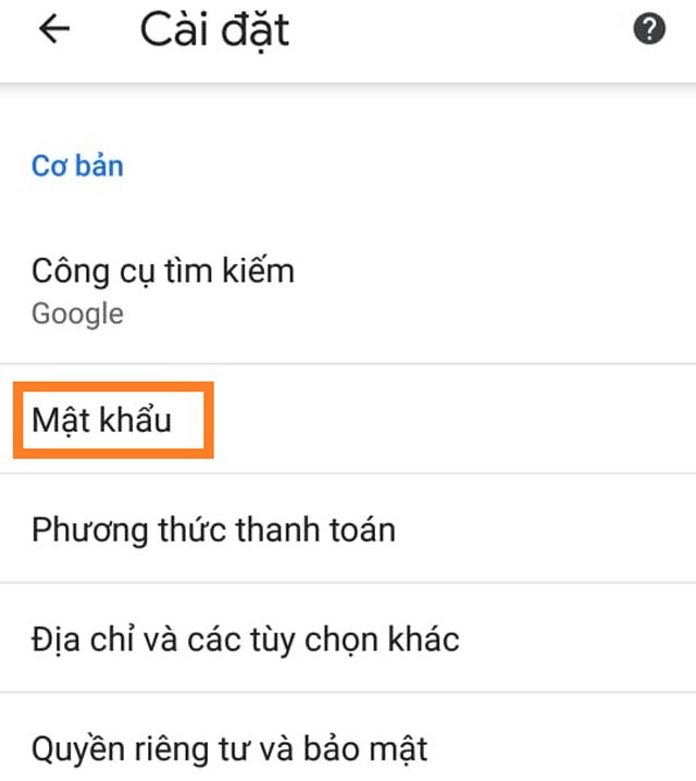 Hướng dẫn xem lại các mật khẩu đã lưu trên Google Chrome bằng smartphone Android - 3