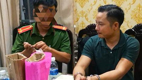 Lê Thái Phong thời điểm bị bắt giữ.