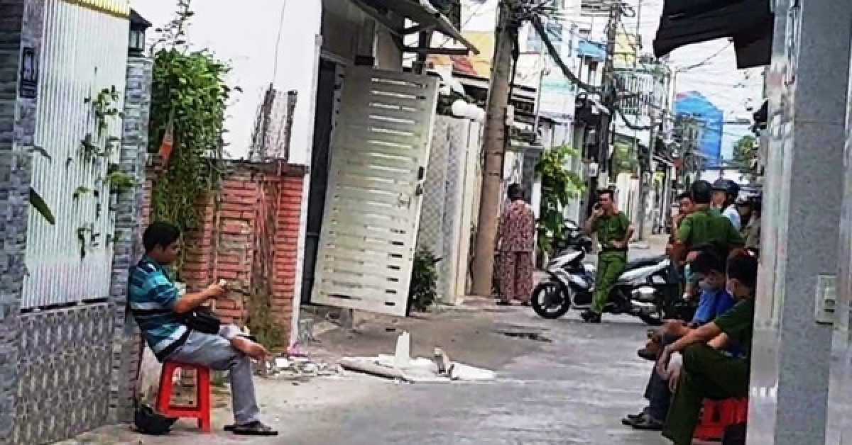 Hiện trường sau vụ nổ súng