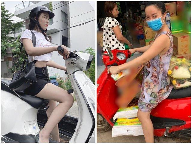 Đời sống Showbiz - "Hoa hậu ăn chơi", Linh Miu đi xe máy vẫn chưa hot bằng vợ "thánh livestream" Lê Dương Bảo Lâm