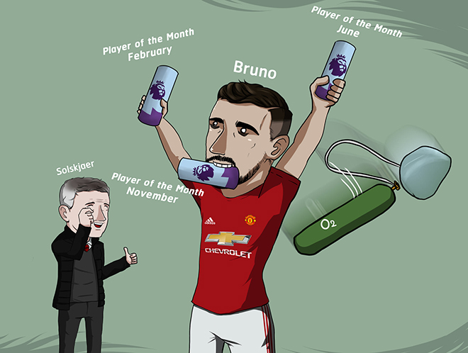 Bruno vừa mới đến MU nhưng đã có dấu hiệu bị "còng lưng".