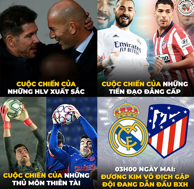 Đại chiến thành Madrid, ai sẽ là người chiến thắng.