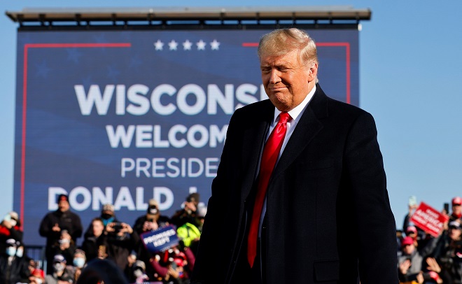 Đơn kiện của ông Trump đã được Tòa án Tối cao bang Wisconsin thụ lý.