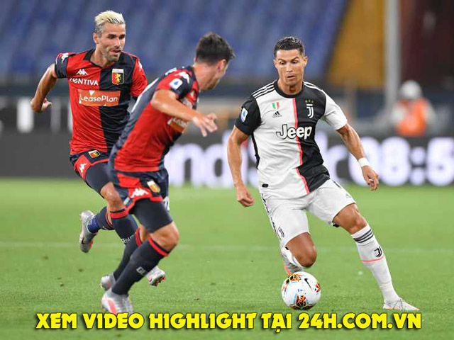 Trực tiếp bóng đá Genoa - Juventus: Ronaldo cú đúp penalty cuối trận (Hết giờ)