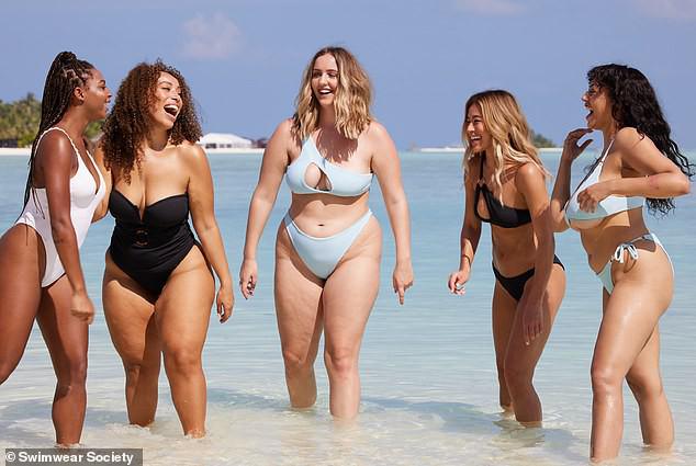 Dàn mỹ nhân nóng bỏng phô diễn hình thể với áo tắm ở biển - 4