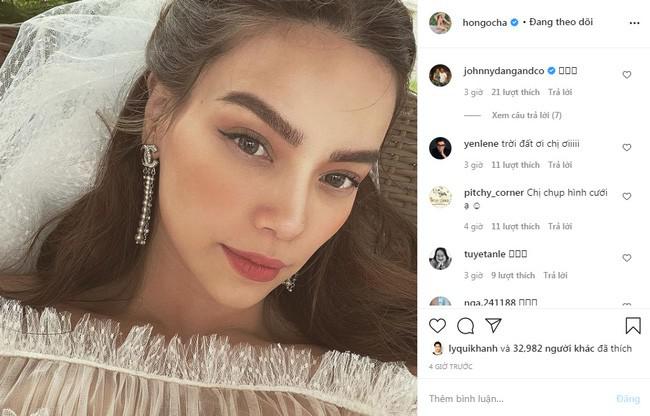 Hồ Ngọc Hà khoe ảnh lộng lẫy trong bộ váy cưới, nhan sắc bà mẹ 3 con ngày một lên hương - 3