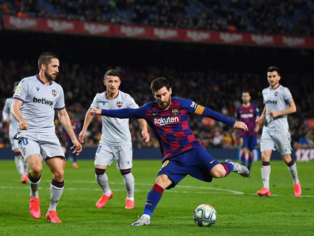 Bóng đá - Trực tiếp bóng đá Barcelona - Levante: Griezmann và Lenglet liên tiếp dứt điểm