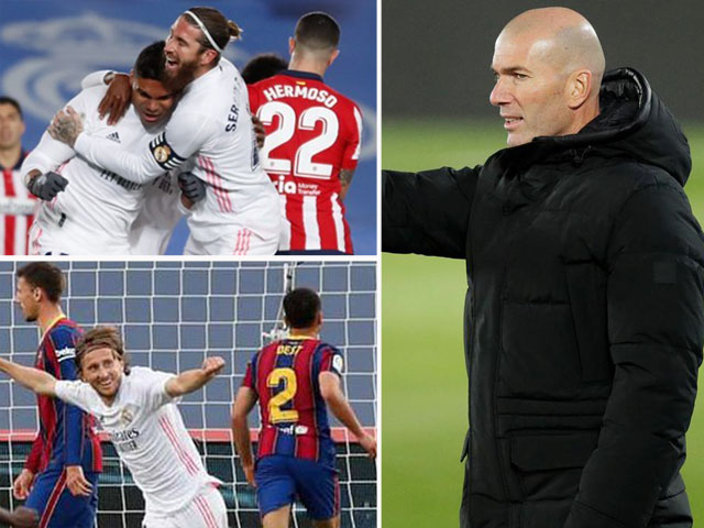 Bóng đá - Real Madrid hạ cả Barca lẫn Atletico, Zidane xứng danh "vua đại chiến"