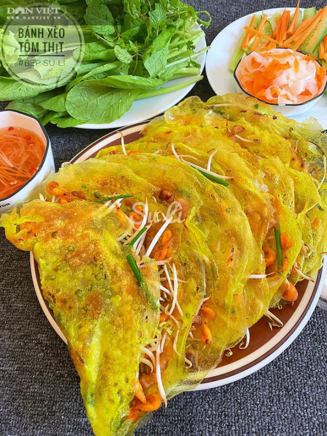 Bánh xèo làm cách này sẽ vàng rụm, giòn tan, ngon ngọt khó quên - 5