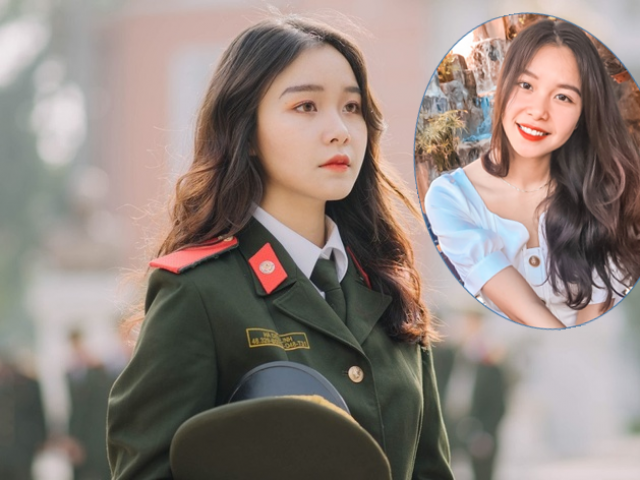 Bạn trẻ - Cuộc sống - Nữ thủ khoa học ngành trinh sát "gây thương nhớ" với nét đẹp trong trẻo