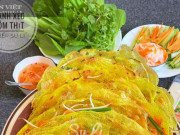 Bánh xèo làm cách này sẽ vàng rụm, giòn tan, ngon ngọt khó quên