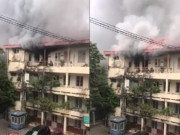 Tin tức trong ngày - Cháy tại tòa nhà 4 tầng trong trụ sở Bộ Xây dựng