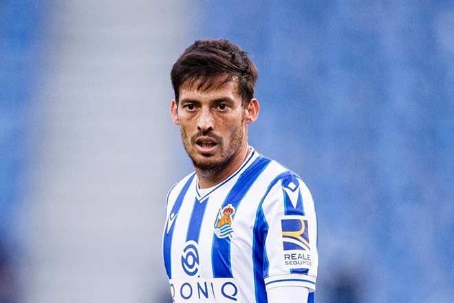 David Silva đang là một trong những hạt nhân quan trọng trong lối chơi của Sociedad