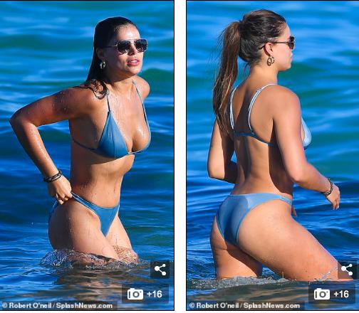 Brooks Nader 'đốt mắt' người nhìn với bikini xanh 'mát mắt' - 4