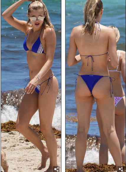 Chân dài 9x Josie Canseco tươi trẻ đầy sức sống ở biển - 7