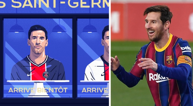 PSG đã chuẩn bị bán áo đấu Messi?