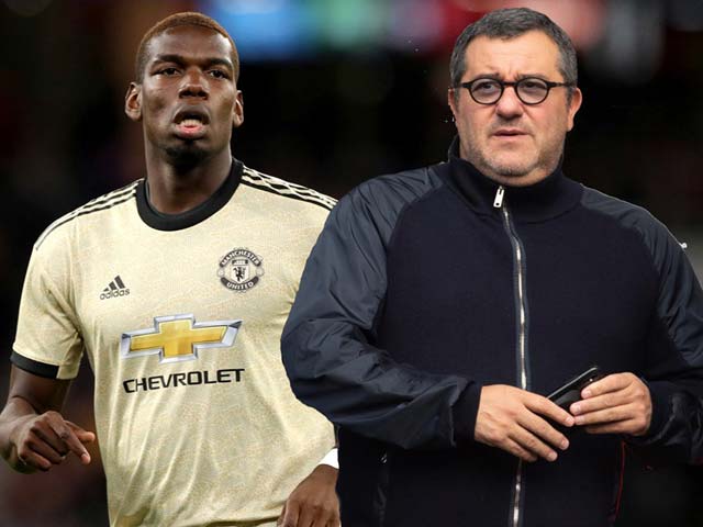 Raiola liên tục khiến MU phân tâm vì câu chuyện tương lai Pogba