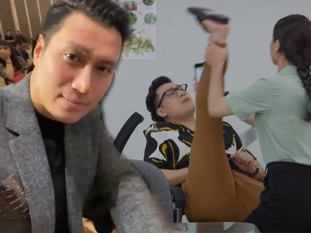 Phim - Việt Anh bị người đẹp "xử" vì dám trêu ghẹo